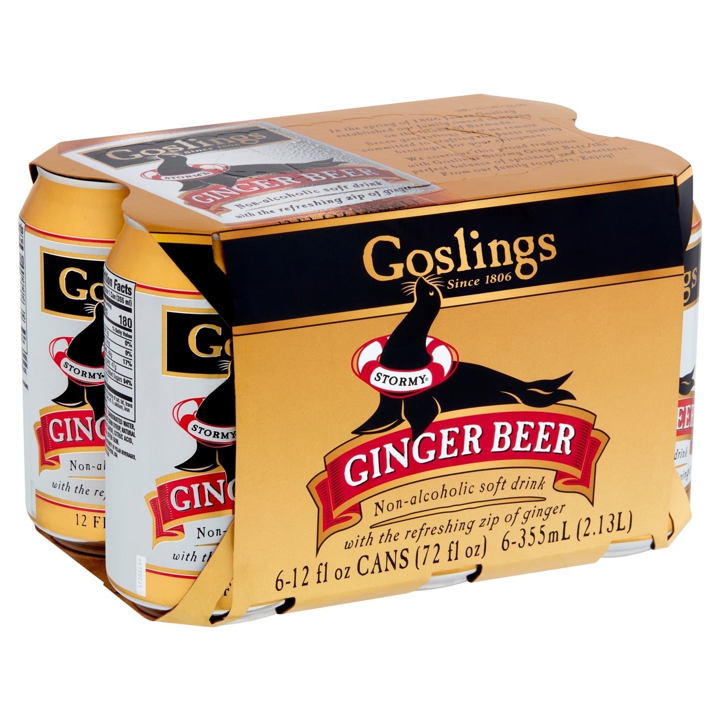 Gosling's Stormy Ginger Beer Cans