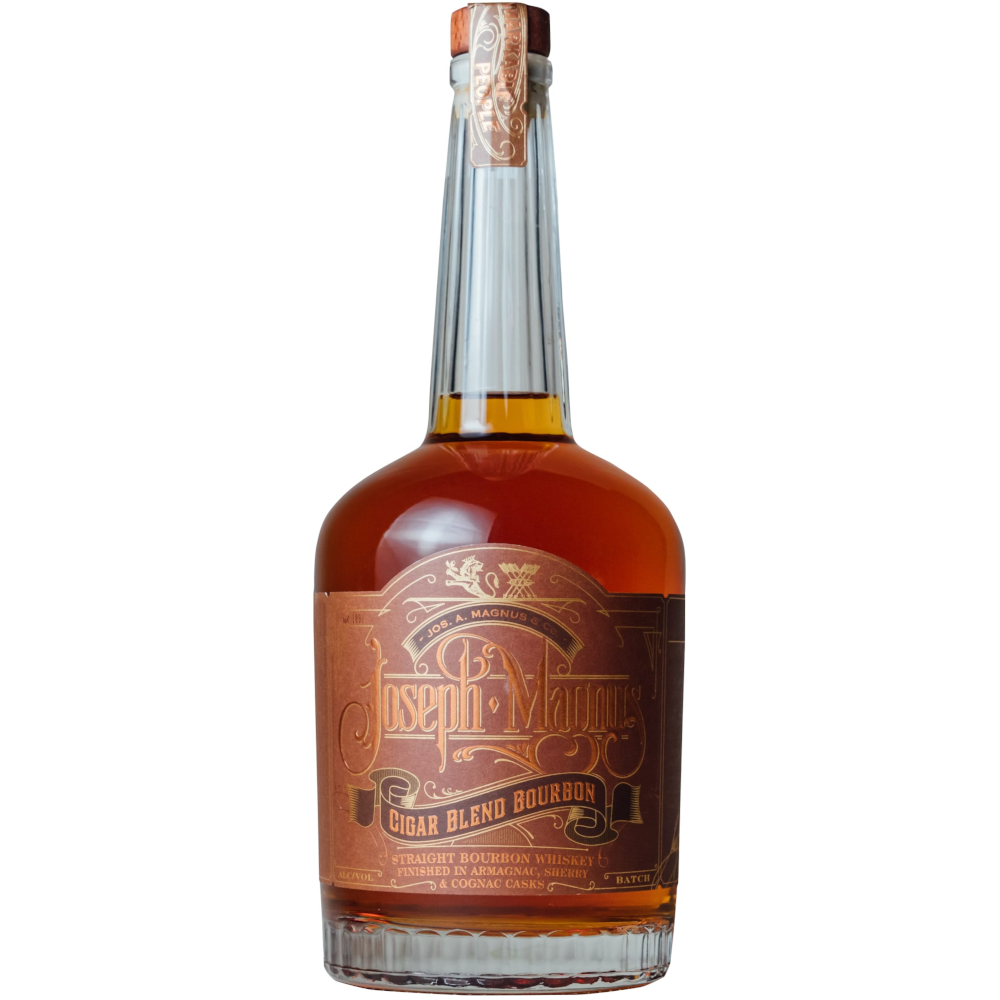 Joseph Magnus 100.7 Proof Cigar Blend Bourbon Whiskey Bottle