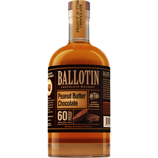 Ballotin Chocolate PB Whiskey Bottle