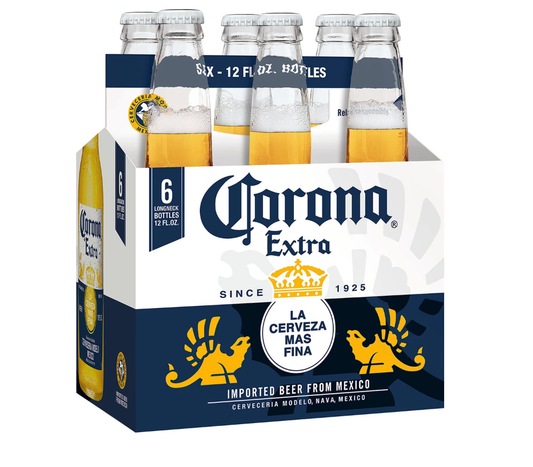 Corona Extra Mexican Lager Beer Longneck Bottles