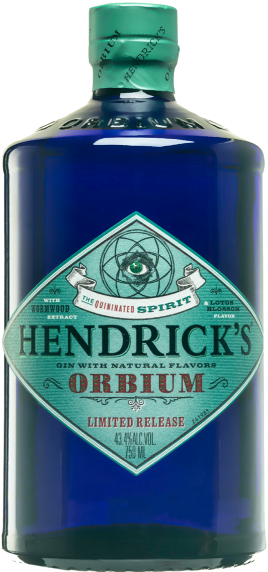 Hendrick's Orbium Gin Bottle