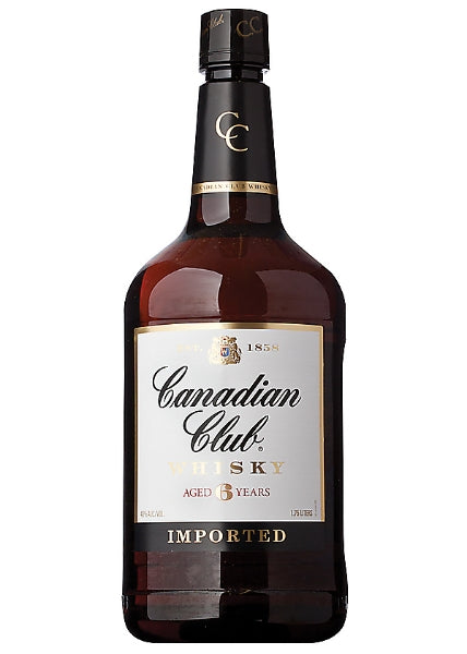 Canadian Club 1858 Original 80 Proof Blended Canadian Whisky Bottle