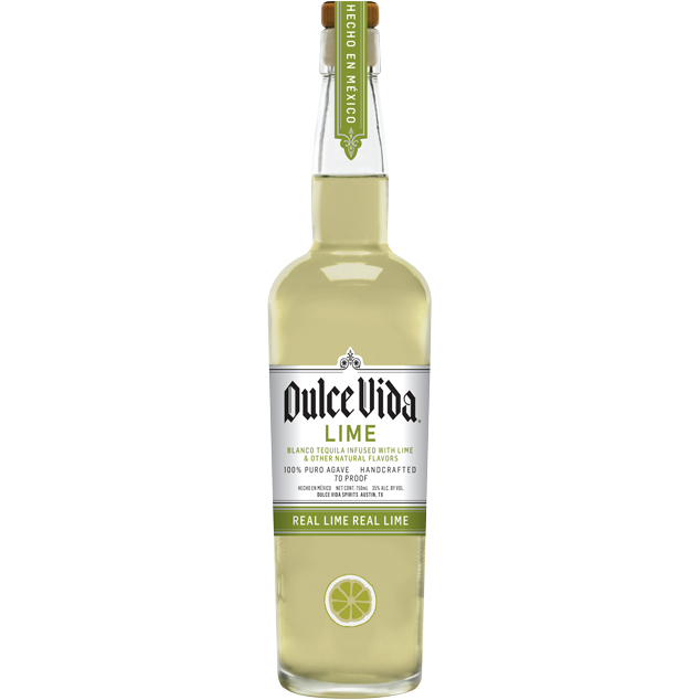 Dulce Vida Lime Tequila Bottle