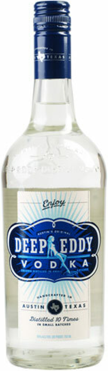 Deep Eddy 80 Proof Vodka Bottle Texas