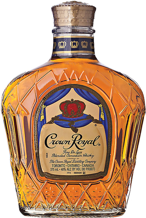 Crown Royal 80 Proof Blended Canadian Whisky Bottle