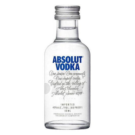 Absolut Original 80 Proof Vodka Bottle