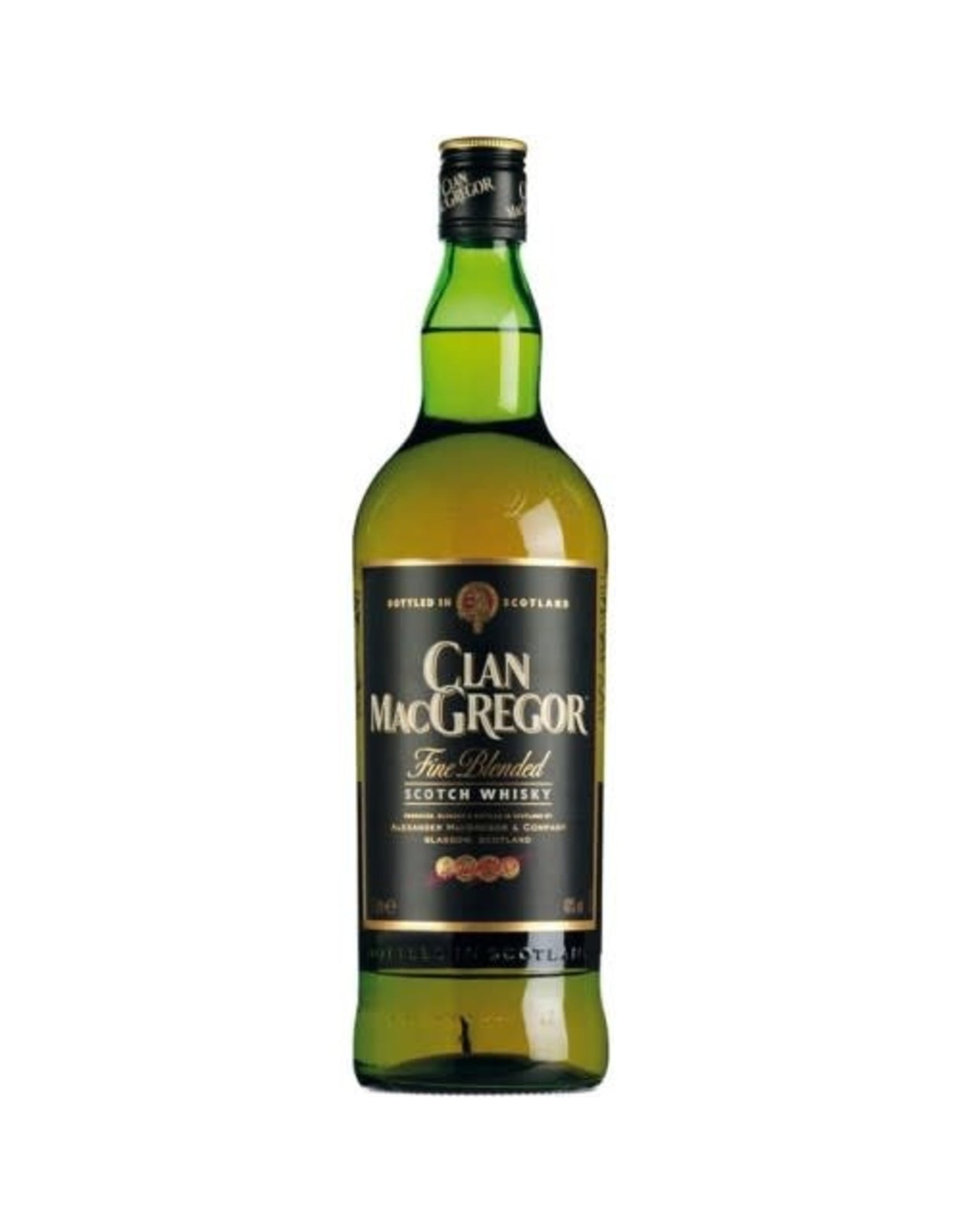 Clan MacGregor 80 Poof Blended Scotch Whisky Bottle