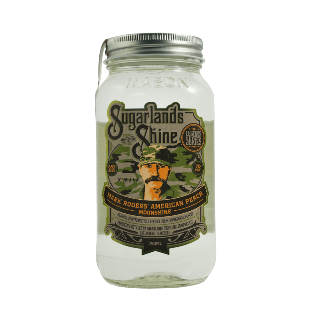 Sugarlands Shine Mark Rogers' American Peach Moonshine Jar