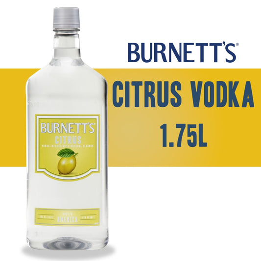 Burnett's Citrus Vodka Bottle