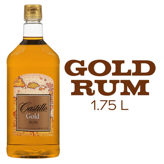 Castillo Gold Rum Bottle