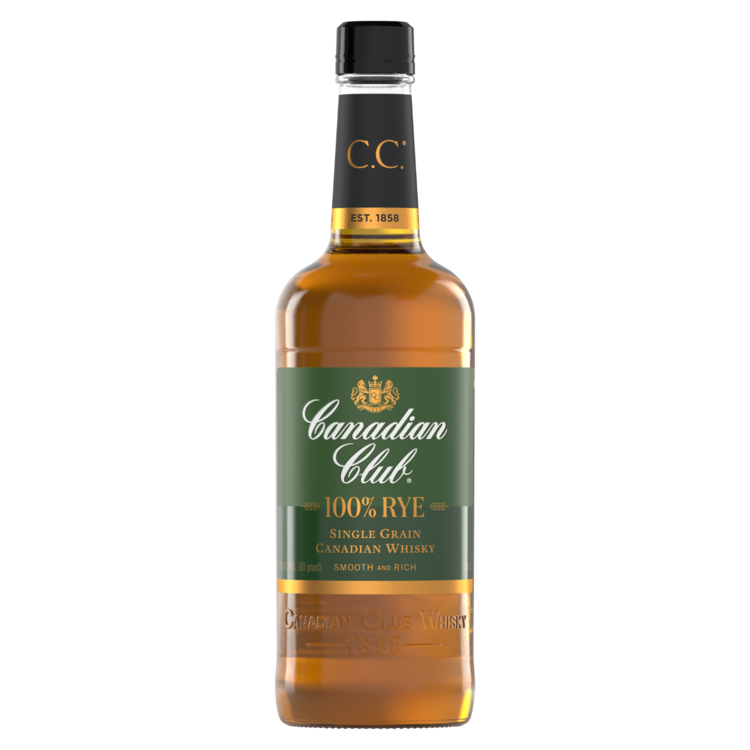 Canadian Club 80 Proof Rye Whiskey