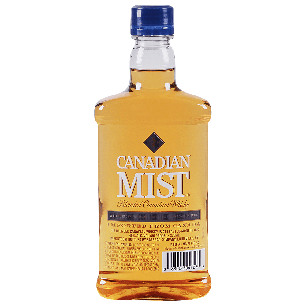 Canadian Mist 80 Proof Blended Canadian Whisky Bottle