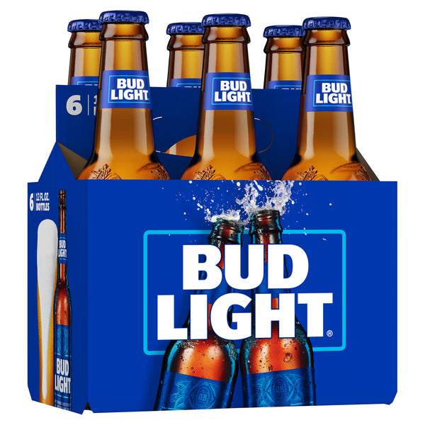 Bud Light Lager Bottles