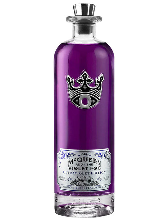 McQueen & the Violet Fog Gin Bottle