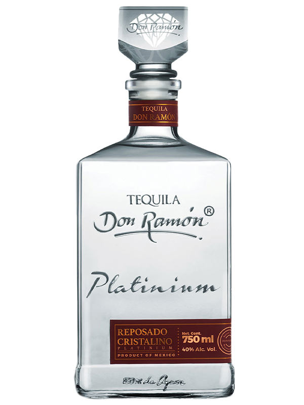 Don Ramon Platinium Tequila Bottle