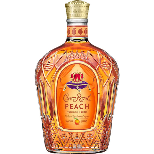 Crown Royal Peach Whisky Bottle