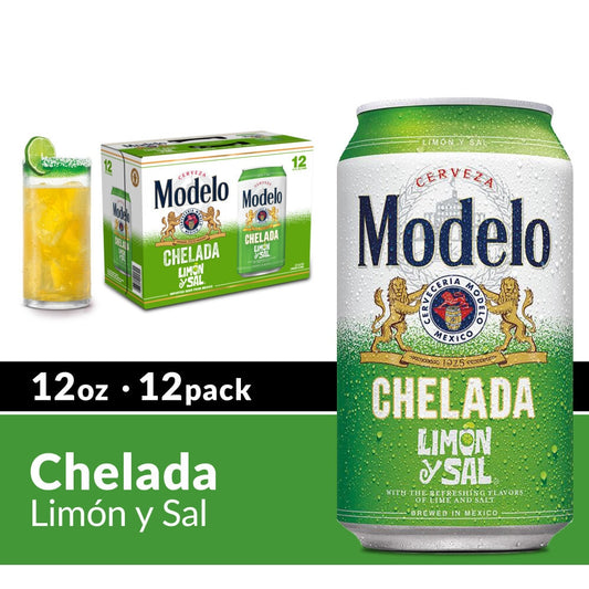 Modelo Chelada Limon y Sal Lager