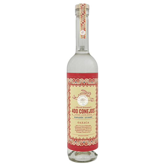 400 Conejos Espadin Tobala Mezcal Bottle