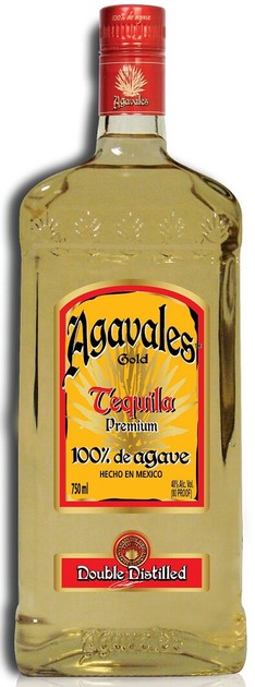 Agavales Gold Double Distilled Premium Tequila Bottle