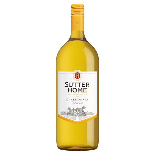 Sutter Home Chardonnay White Wine Bottle