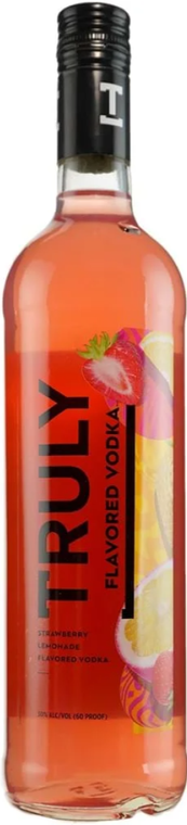 Truly Strawberry Lemonade Vodka Bottle