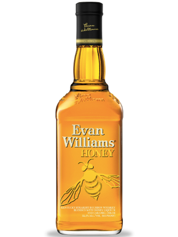 Evan Williams Honey Kentucky Straight Bourbon Whiskey Bottle