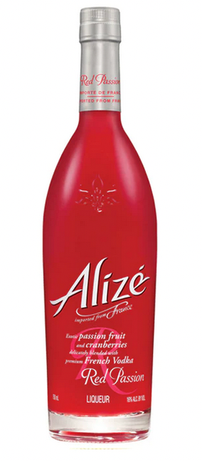 Alize Red Passion Fruit & French Vodka Mix Liqueur Bottle