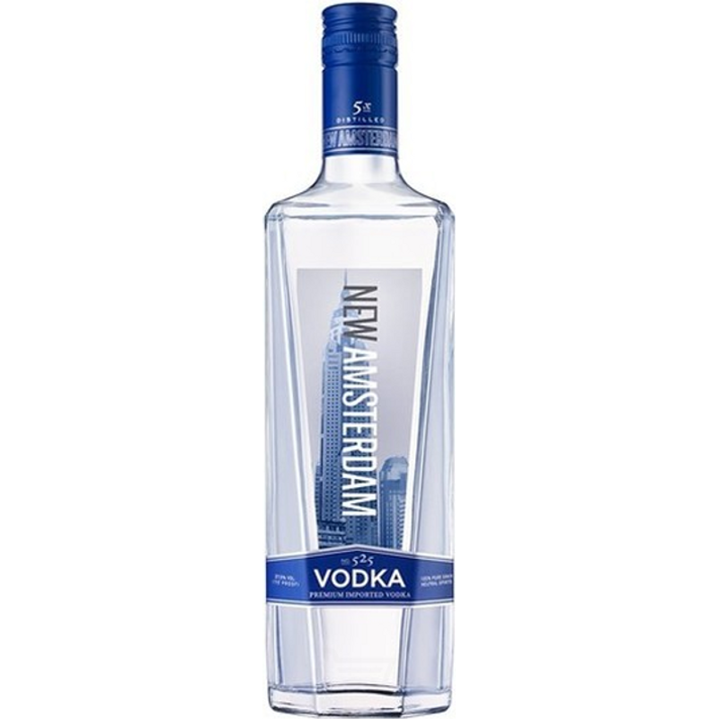 New Amsterdam 80 Proof Vodka Bottle