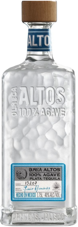 Olmeca Altos Plata Tequila Bottle