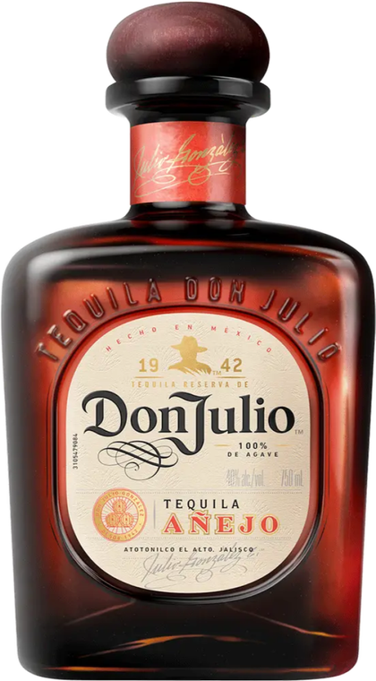 Don Julio Anejo Tequila Bottle