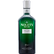 Nolet's 95.2 Proof Silver Dry Gin Bottle