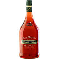 Paul Masson 80 Proof VSOP Grande Amber Brandy Bottle