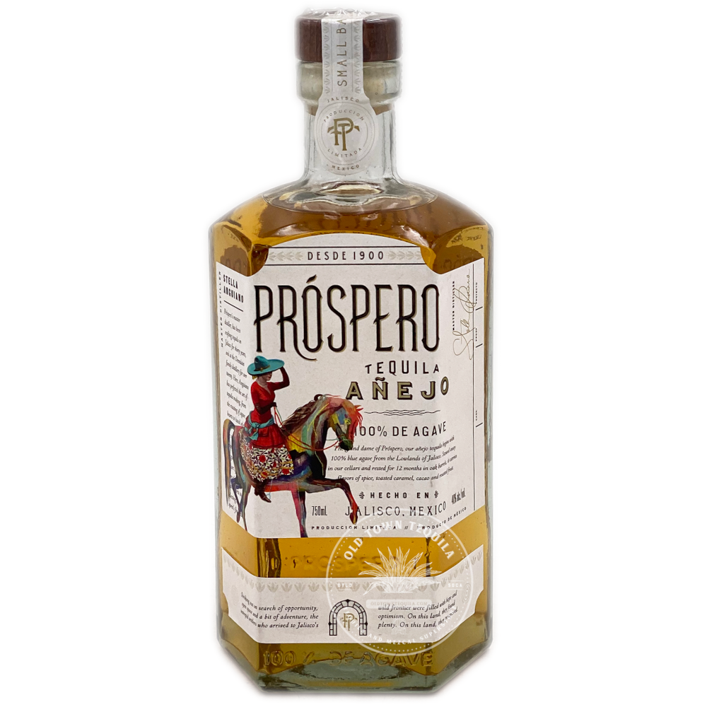 Prospero Añejo Tequila Bottle