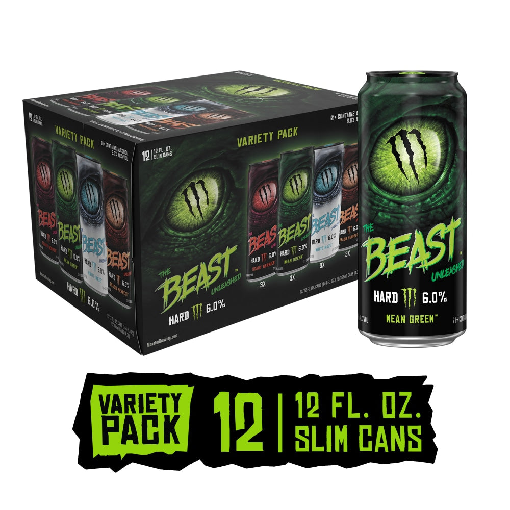 Monster Brewing the Beast Unleashed Hard Seltzer