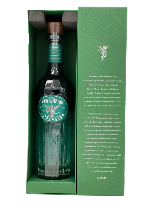 Gran Centenario Cristalino Anejo Tequila Bottle