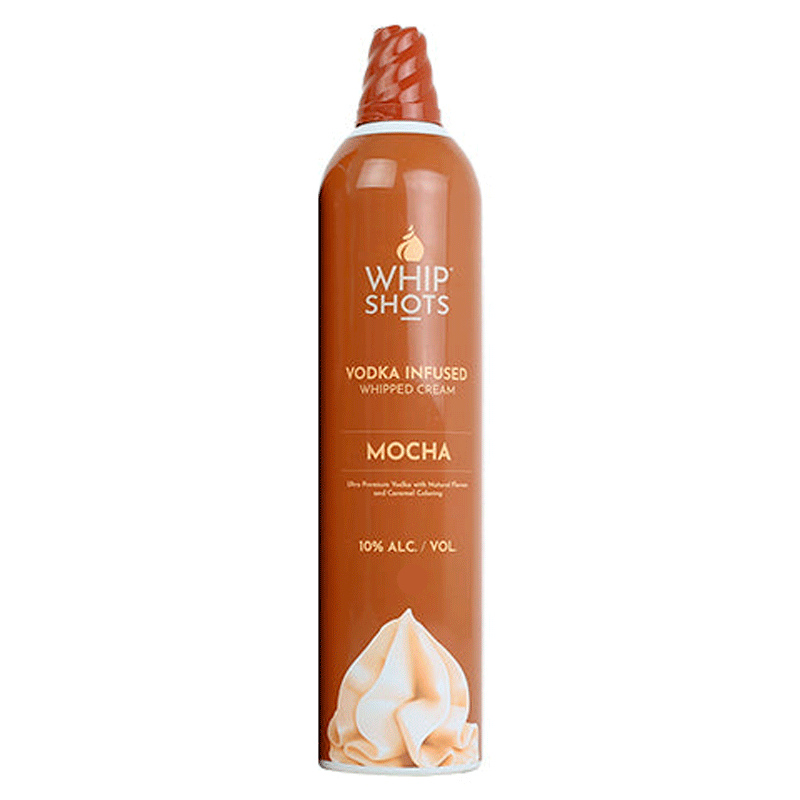 Whipshots Mocha Vodka Infused Whipped Cream Bottle