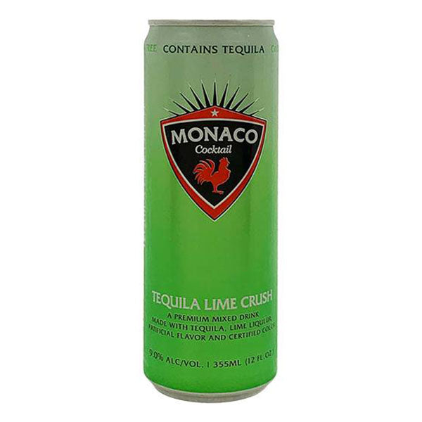 Monaco Lime Crush Tequila Cocktail Can