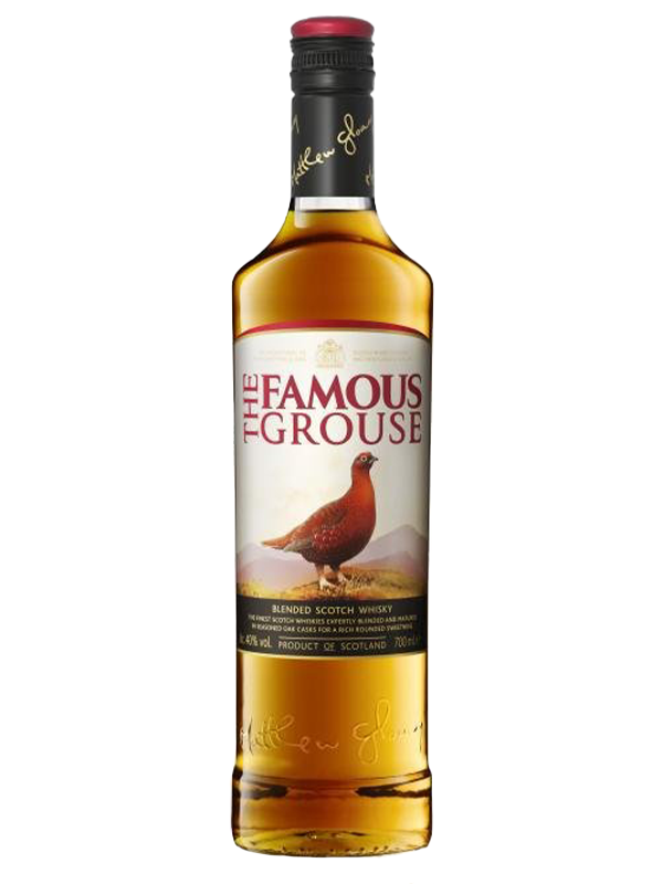 The Famous Grouse 80 Proof Blended Scotch Whisky Bottle