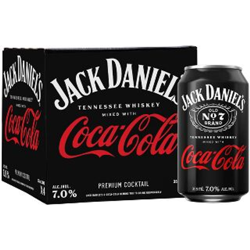 Jack Daniel's Coca-Cola Cocktail Can