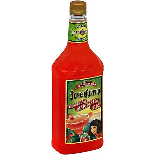 Jose Cuervo Strawberry Lime Margarita Mix Bottle