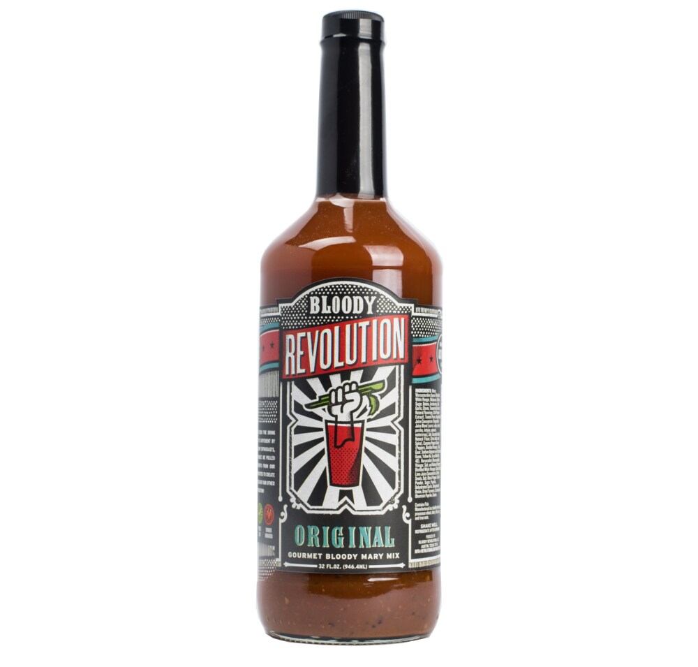 Bloody Revolution Non Alcoholic Original Gourmet Bloody Mary Mix Bottle