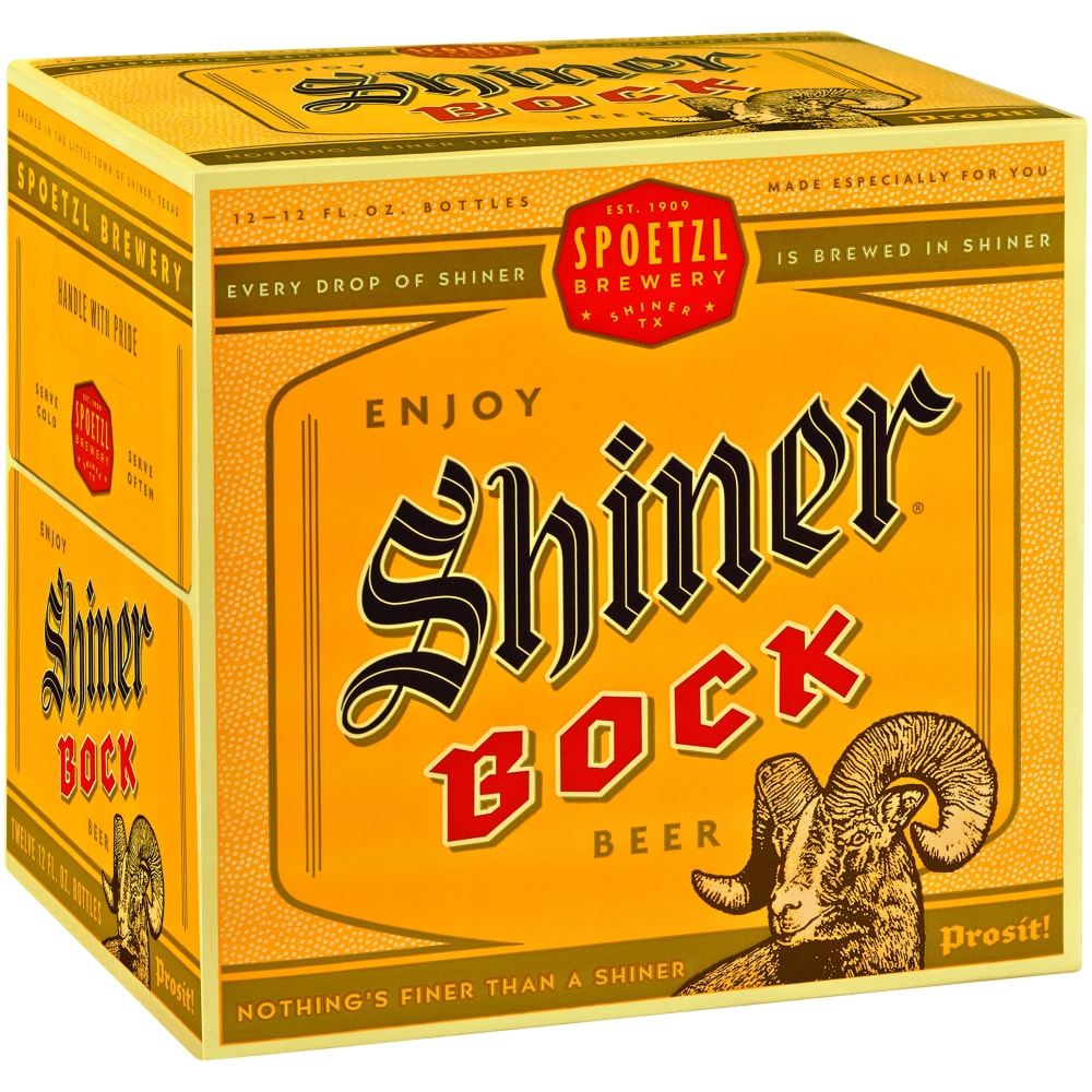 Shiner Bock Beer Bottles