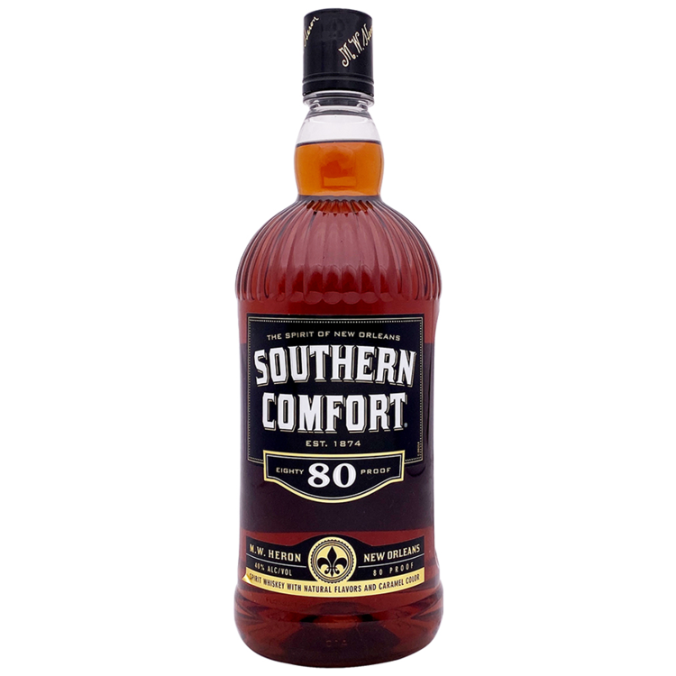 Southern Comfort 80 Proof Black Whiskey Bottle