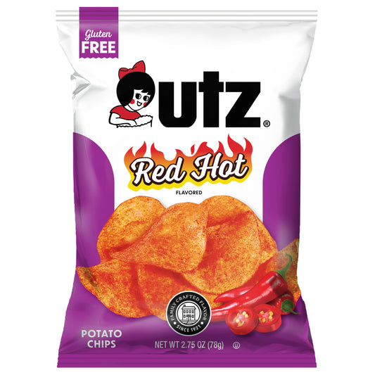 Red hot potato chips