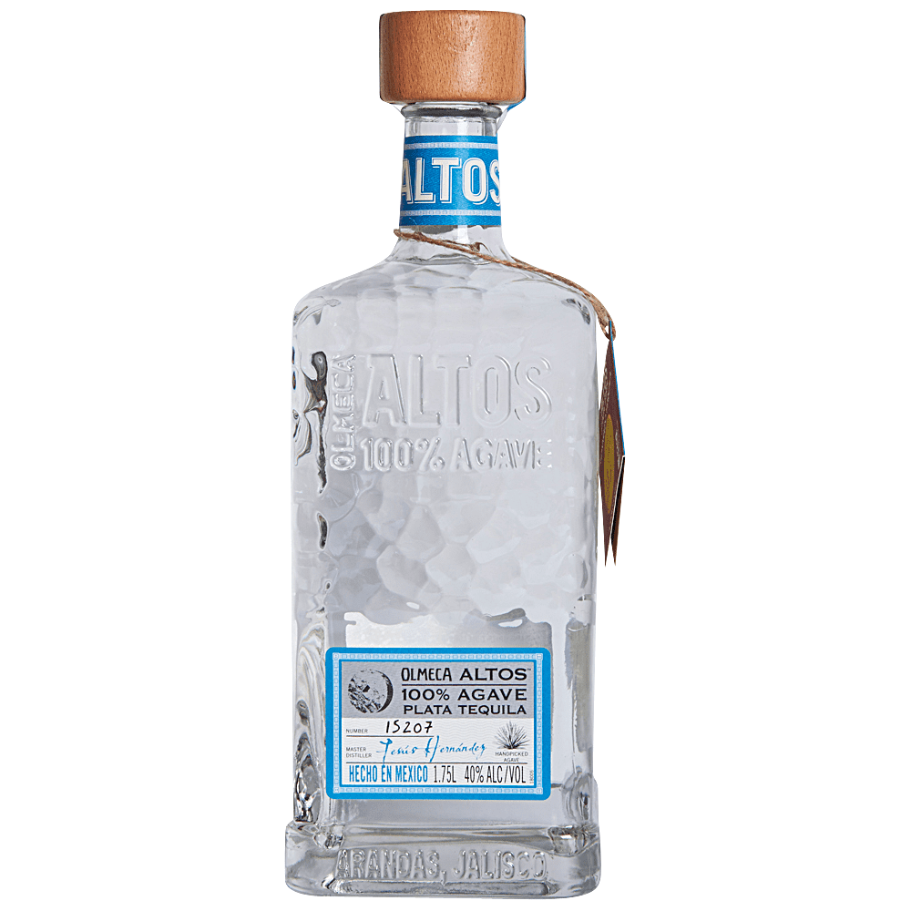 Olmeca Altos 80 Proof Plata Tequila Bottle