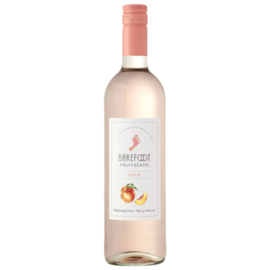 Barefoot Fruitscato Peach Moscato Bottle California