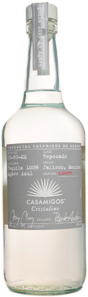 Casamigos Cristalino 80 Proof Reposado Tequila Bottle