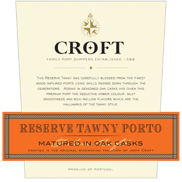 Croft Reserve Tawny Porto Bottle Portugal