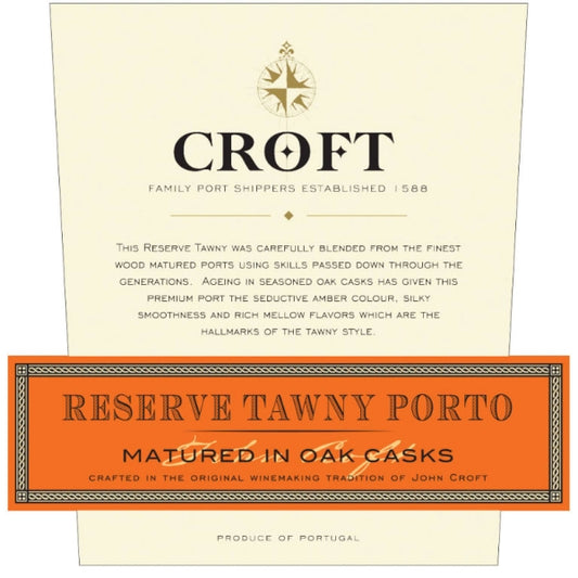 Croft Reserve Tawny Porto Bottle Portugal