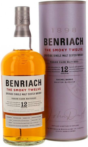 Benriach 92 Proof The Smoky Twelve Speyside Single Malt Scotch Whisky